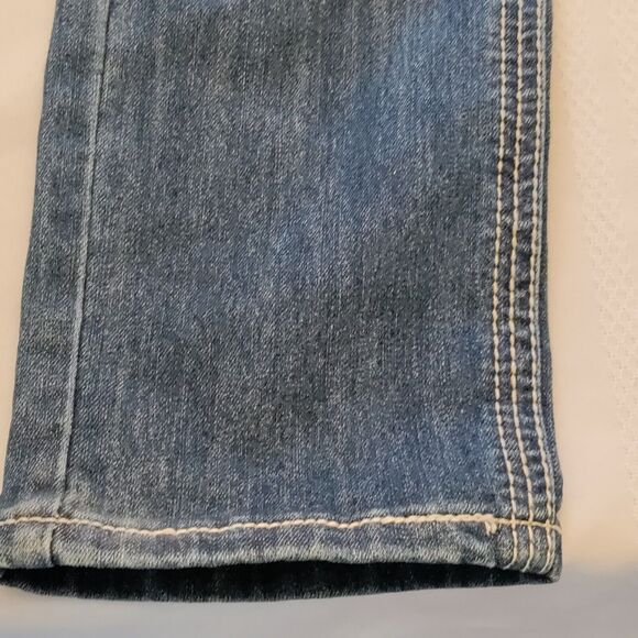 Ariya Jeans 7/8 With Designer Embroidery Pockets - Picture 15 of 16
